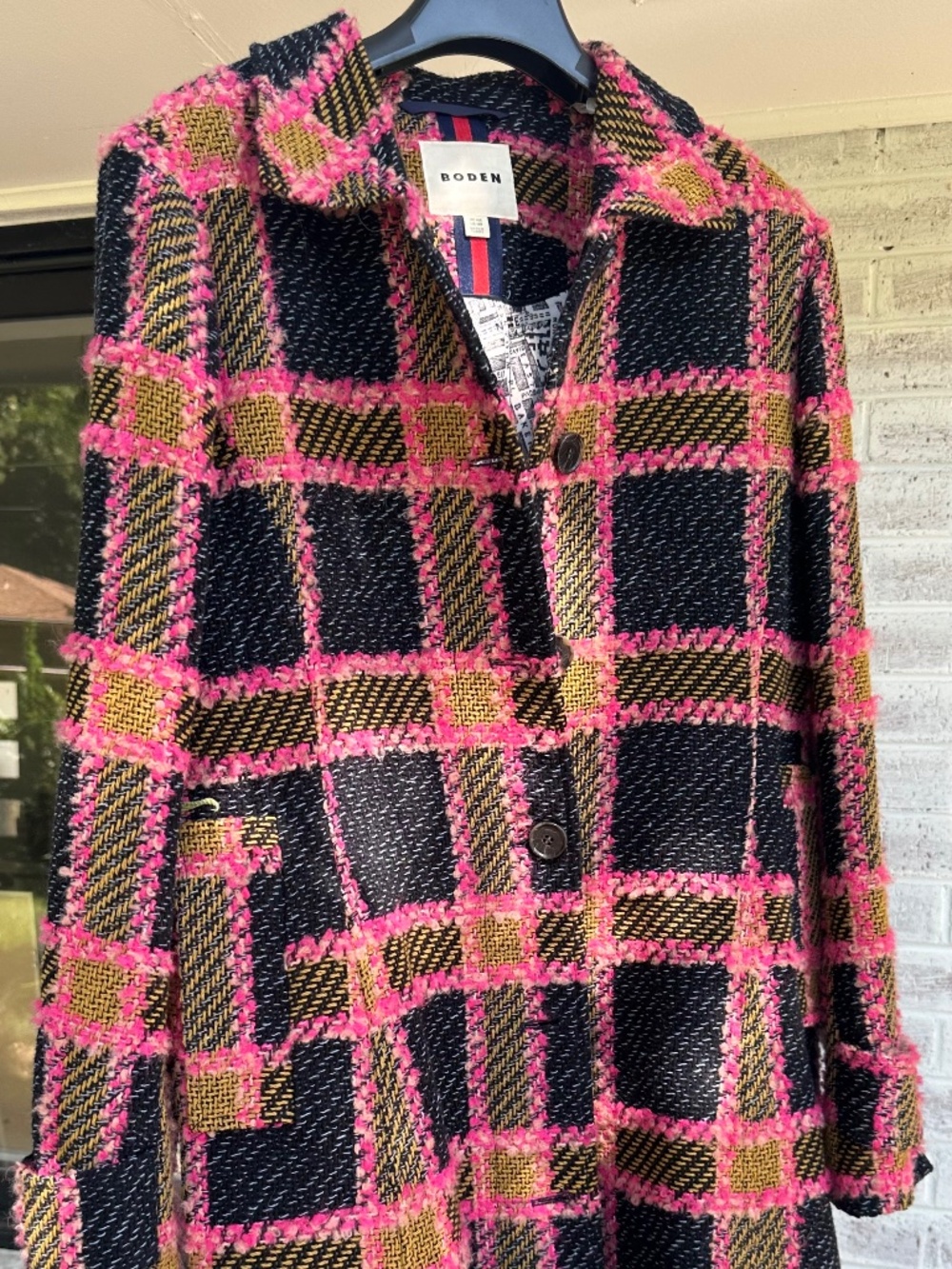 Boden St Alban’s wool coat US size 12 - Picture 1 of 4